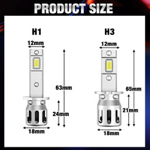 H1-H3 LED Bulbs
