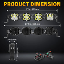 20-52in Linked Pod LED Light Bar