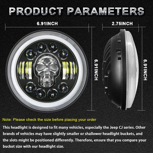 Universal 7" Round LED Headlight