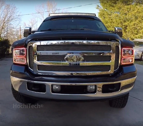 Ford Super Duty RGB l.e.d Halo Kit