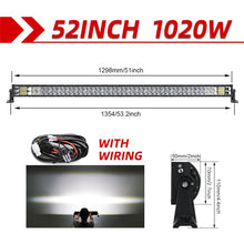 Dual Row L.E.D Light Bar (High Output)