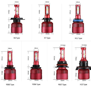 Red Series - 80w LED Headlight Bulbs