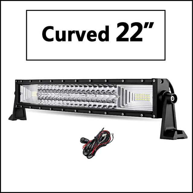 T Series - Curved Led Light Bar 22