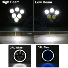 Universal 7in LED Headlights #4 (w/halo)