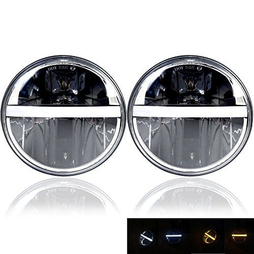 Universal 7in LED Headlights #6- 60w