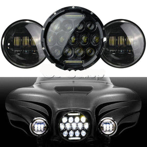 H-D LED Headlight Set #1 - Touring