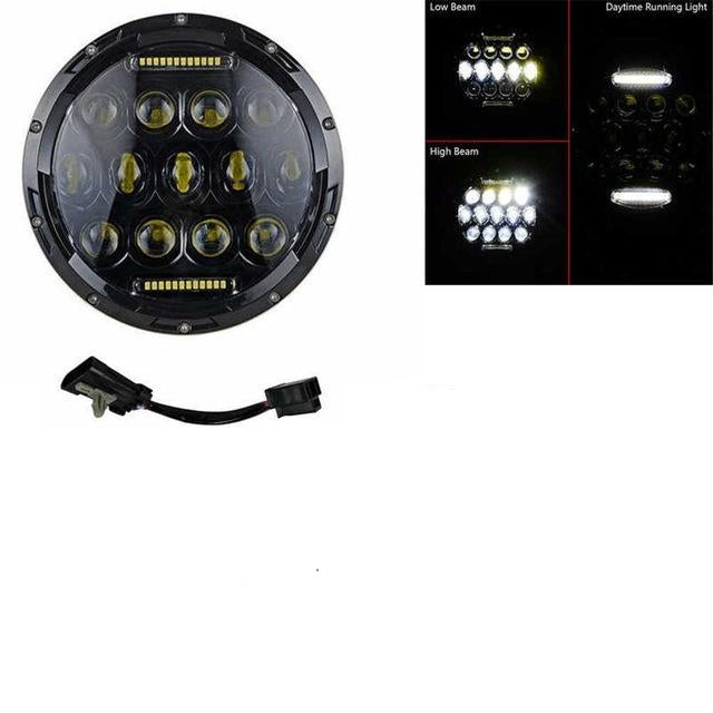 H-D LED Headlight Set #13- Universal 7in -75w