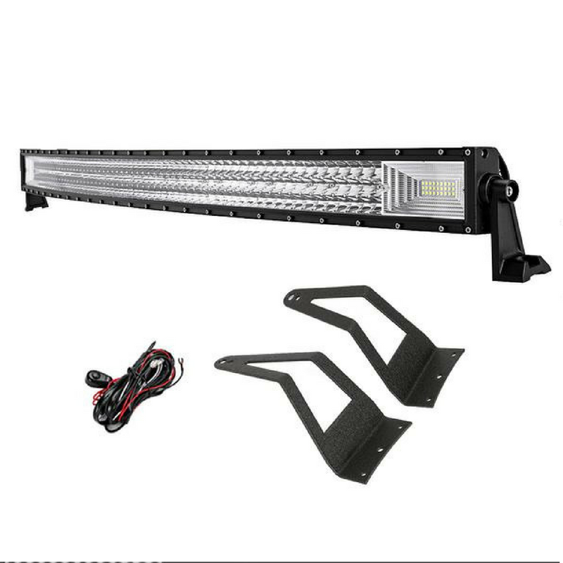T-Series 50inch 702W Curved LED Light Bar -  Ford Super Duty 1999-2014